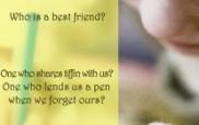 Defining a best friend in a very beautiful way. Send this to your best pal.