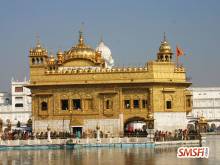 Front View of Golden Temple